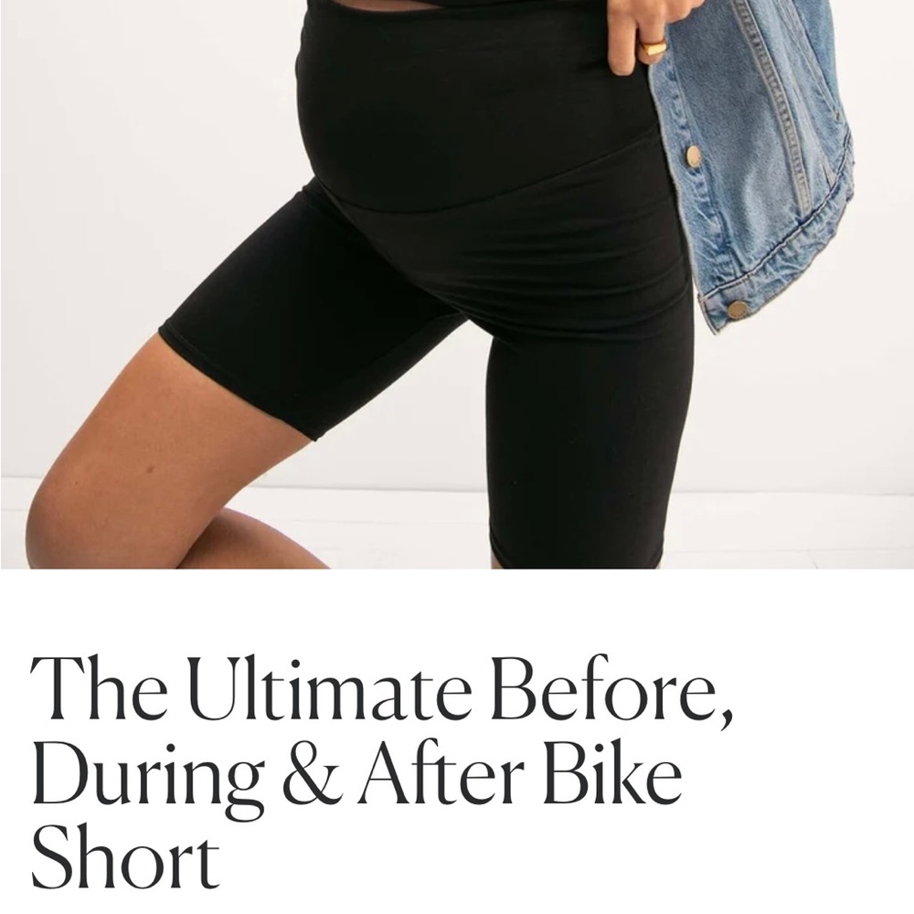 The Ultimate Before, During & After Bike Short (Maternity)